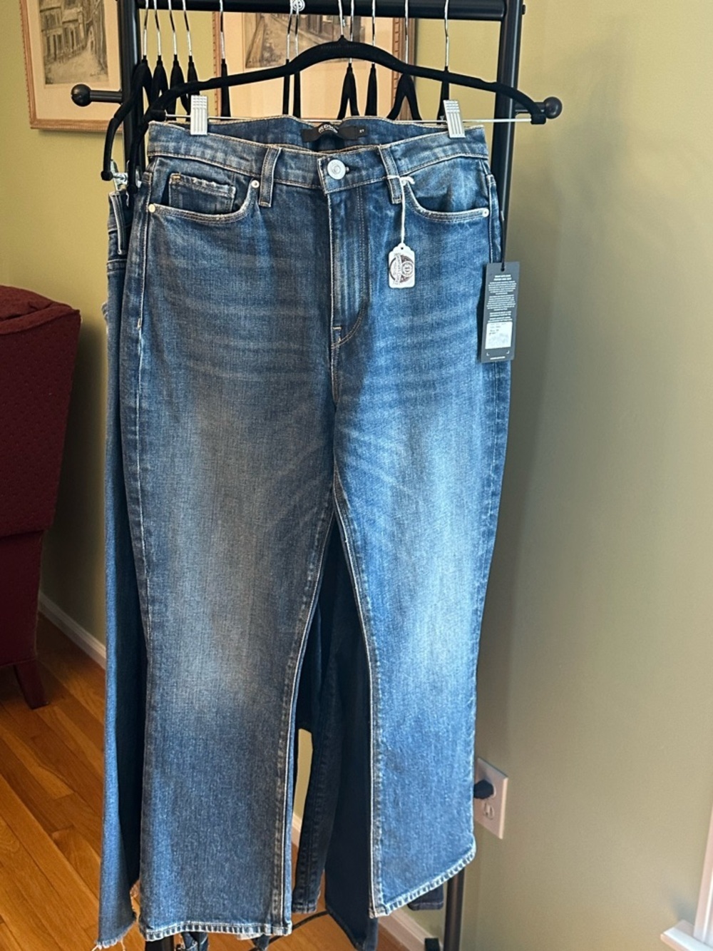 Hudson Holly Bootcut Jeans Omen Wash Sz 27 NWT